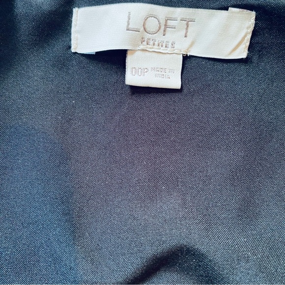 Loft Black Embroidered Scalloped Hem Skirt Whimsigoth Renaissance Gothic Cotton - Picture 10 of 11